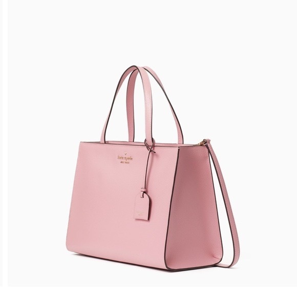 Kate Spade Sam Medium Satchel Bright Carnation - Picture 9 of 10